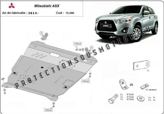 Cache sous moteur et de la boîte de vitesse Mitsubishi ASX