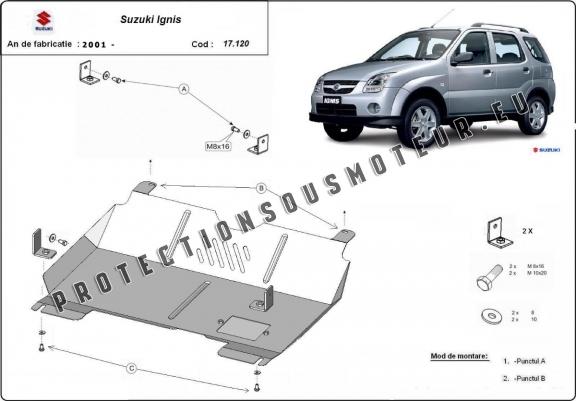 Cache Sous Moteur Suzuki Ignis