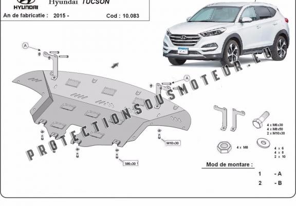 Cache sous moteur et de la boîte de vitesse Hyundai Tucson