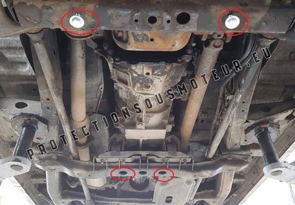 Cache de protection de la boîte de vitesse Mitsubishi Pajero 4 (V80, V90)