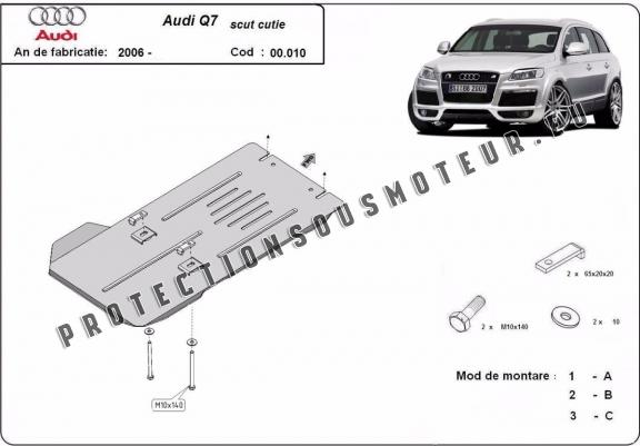 Cache de protection de la boîte de vitesse Audi Q7