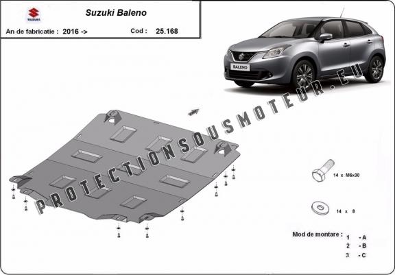 Cache sous moteur et de la boîte de vitesse Suzuki Baleno