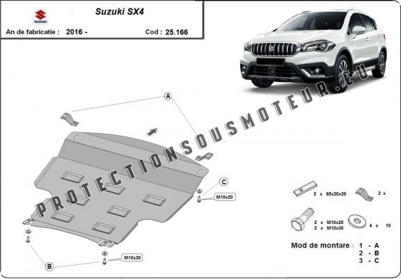 Cache sous moteur et de la boîte de vitesse Suzuki  SX4