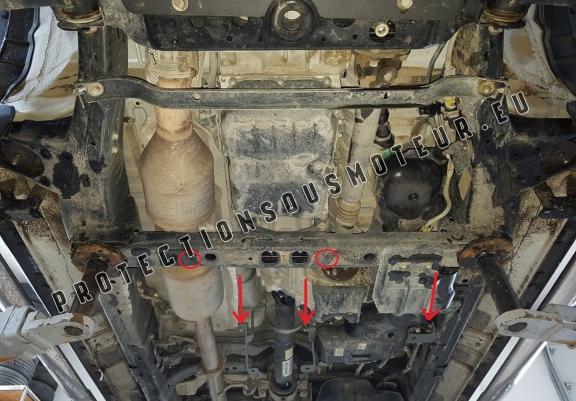 Cache de protection du différentiel  Toyota Hilux Revo