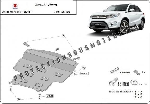 Cache sous moteur et de la boîte de vitesse Suzuki Vitara