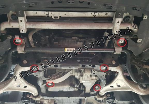 Cache sous moteur et de la boîte de vitesse Mercedes GL X166