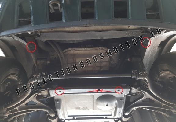 Cache de protection de la boîte de vitesse Mercedes ML W163