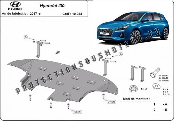 Cache sous moteur et de la boîte de vitesse Hyundai I30