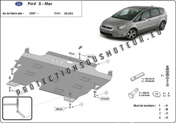 Cache sous moteur et de la boîte de vitesse Ford S - Max