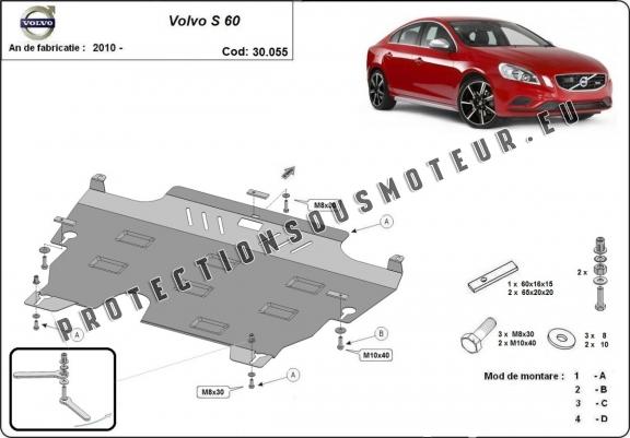 Cache sous moteur et de la boîte de vitesse Volvo S60