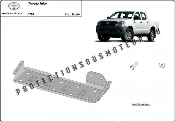 Cache de protection de réservoir Toyota Hilux  