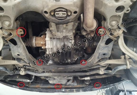 Cache sous moteur et de la radiateur Audi A4 B7 All Road 