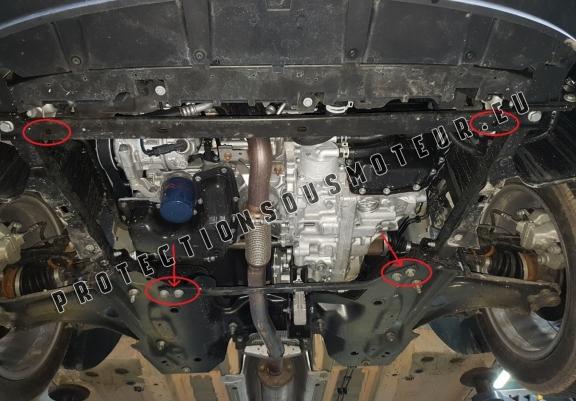 Cache sous moteur et de la boîte de vitesse Citroen C3 Aircross