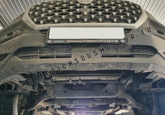 Cache sous moteur et de la radiateur SsangYong Rexton