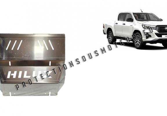 Cache de protection de radiateur Toyota Hilux Invincible - Aluminium