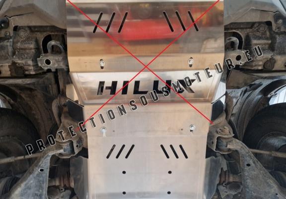 Cache Sous Moteur Toyota Hilux Revo - Aluminium