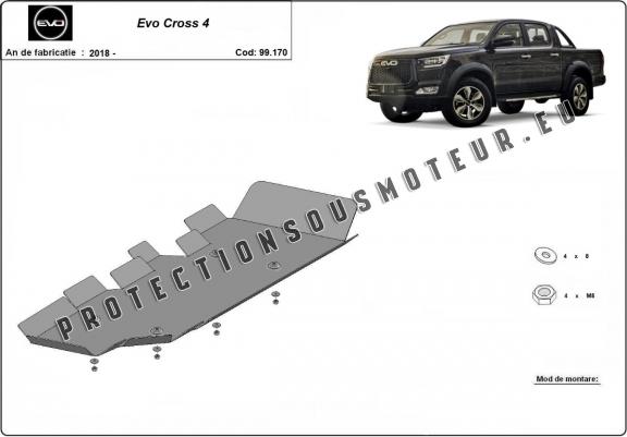 Cache de protection de réservoir Evo Cross 4