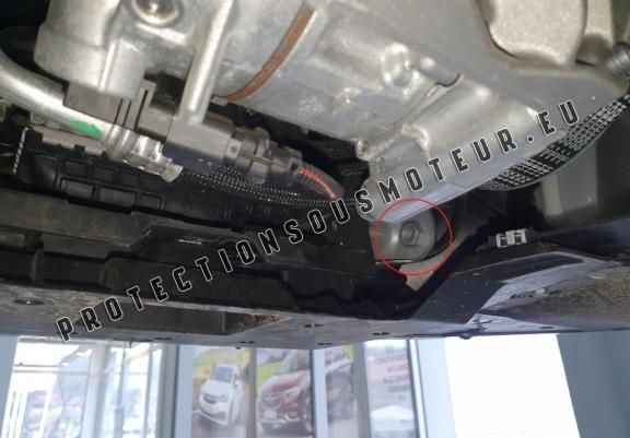 Cache sous moteur et de la boîte de vitesse Citroen C4