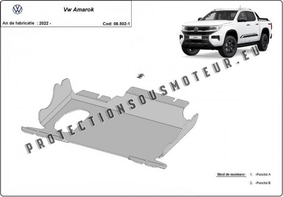 Cache Sous Moteur Volkswagen Amarok