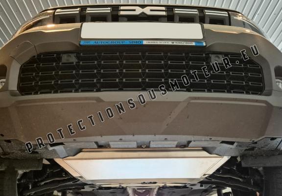 Cache sous moteur et de la boîte de vitesse Dacia Duster Aluminium 4x2 +4x4