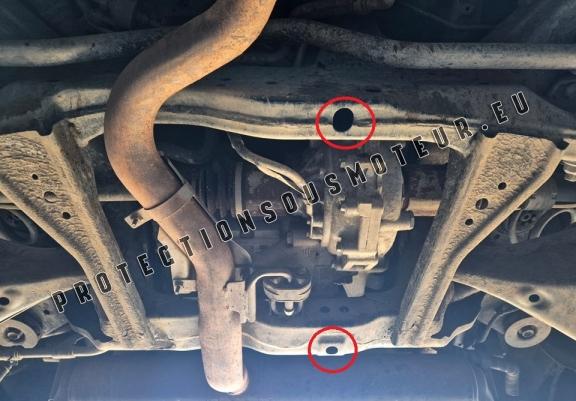 Cache de protection du différentiel  Nissan Qashqai J12