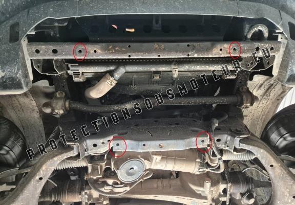 Cache de protection de radiateur Isuzu D-Max