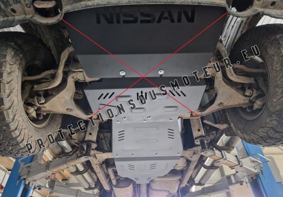 Cache de protection de la boîte de vitesse  Nissan Navara