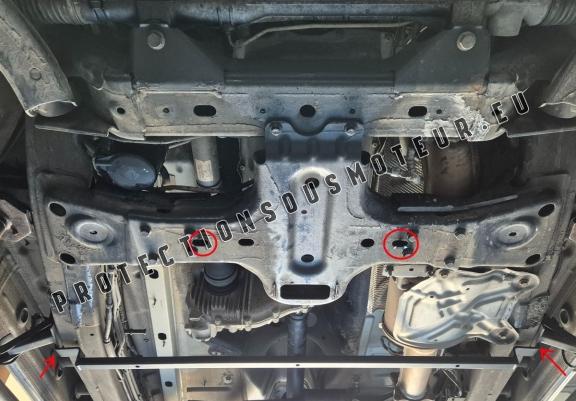 Cache de protection de la boîte de vitesse et de la différentiel Volkswagen Amarok -  V6 automat