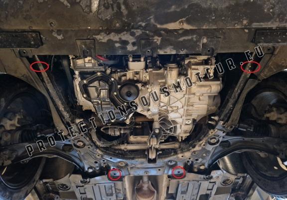 Cache sous moteur et de la boîte de vitesse Renault Captur