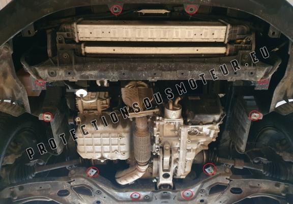 Cache sous moteur et de la radiateur SsangYong Korando