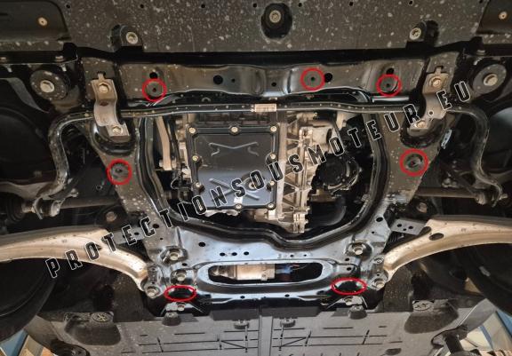 Cache sous moteur et de la boîte de vitesse Renault Scenic E-Tech