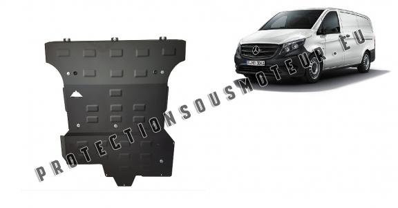 Cache de protection sous moteur et de la boîte de vitesse  Mercedes V-Class W447 2.2 D, 4x4