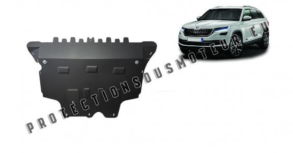 Cache sous moteur et de la boîte de vitesse Skoda Kodiaq