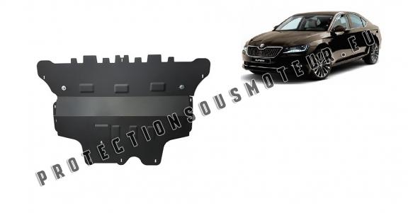 Cache sous moteur et de la boîte de vitesse Skoda Superb - boîte de vitesses manuelle