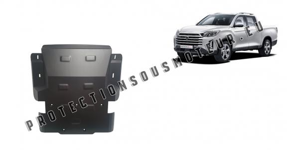 Cache sous moteur et de la radiateur Ssangyong Musso Grand