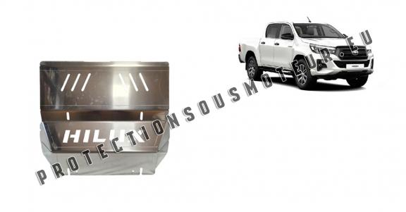 Cache de protection de radiateur Toyota Hilux Invincible - Aluminium