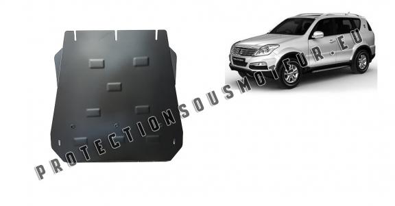 Cache de protection de la boîte de vitesse SsangYong Rexton 2