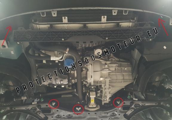 Cache sous moteur et de la boîte de vitesse Kia Ceed 