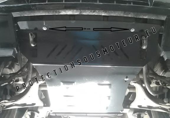 Cache sous moteur et de la radiateur Mitsubishi Pajero 4 (V80, V90)