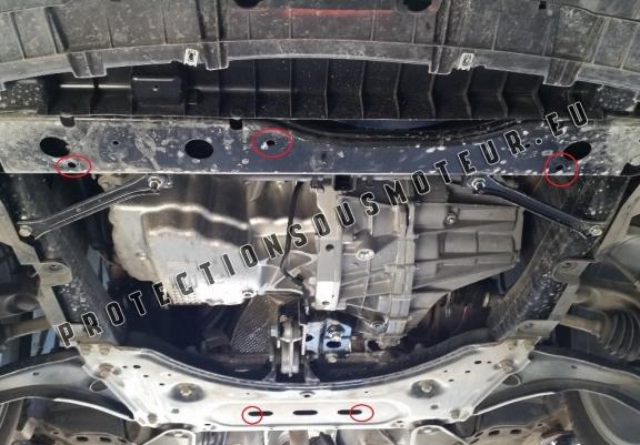 Cache sous moteur et de la boîte de vitesse Renault Kadjar