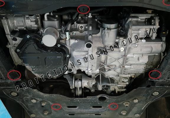 Cache sous moteur et de la boîte de vitesse Renault Megane 4