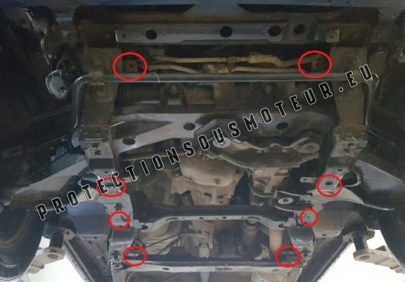 Cache sous moteur et de la radiateur Daihatsu Terios