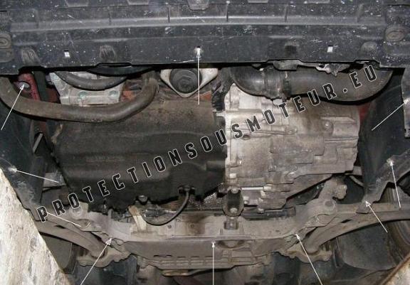 Cache sous moteur et de la boîte de vitesse VW Passat B6