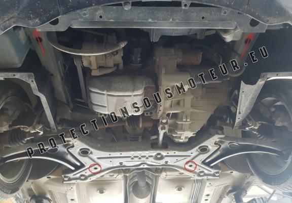 Cache sous moteur et de la boîte de vitesse Mitsubishi Colt