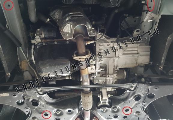 Cache sous moteur et de la boîte de vitesse Fiat Tipo