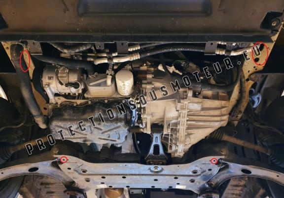 Cache sous moteur et de la boîte de vitesse Ford Transit- Traction 