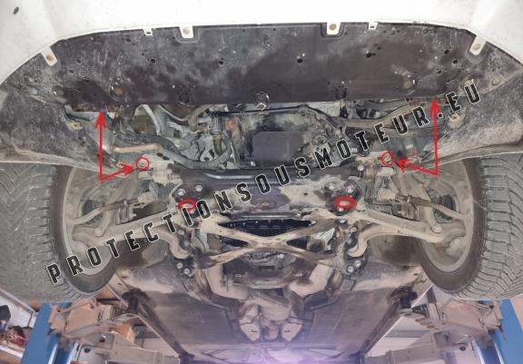 Cache sous moteur et de la radiateur Audi A4 B9 All Road